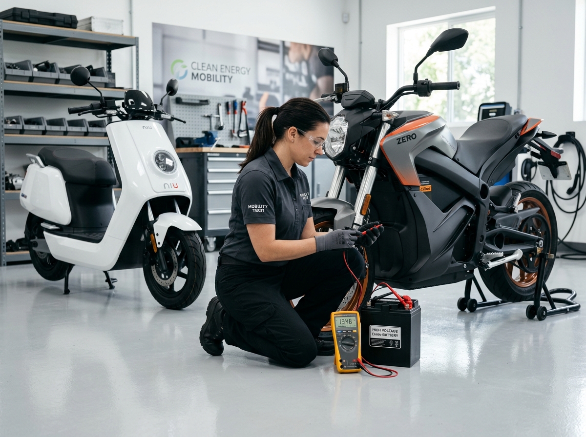 Two-Wheeler Battery Service